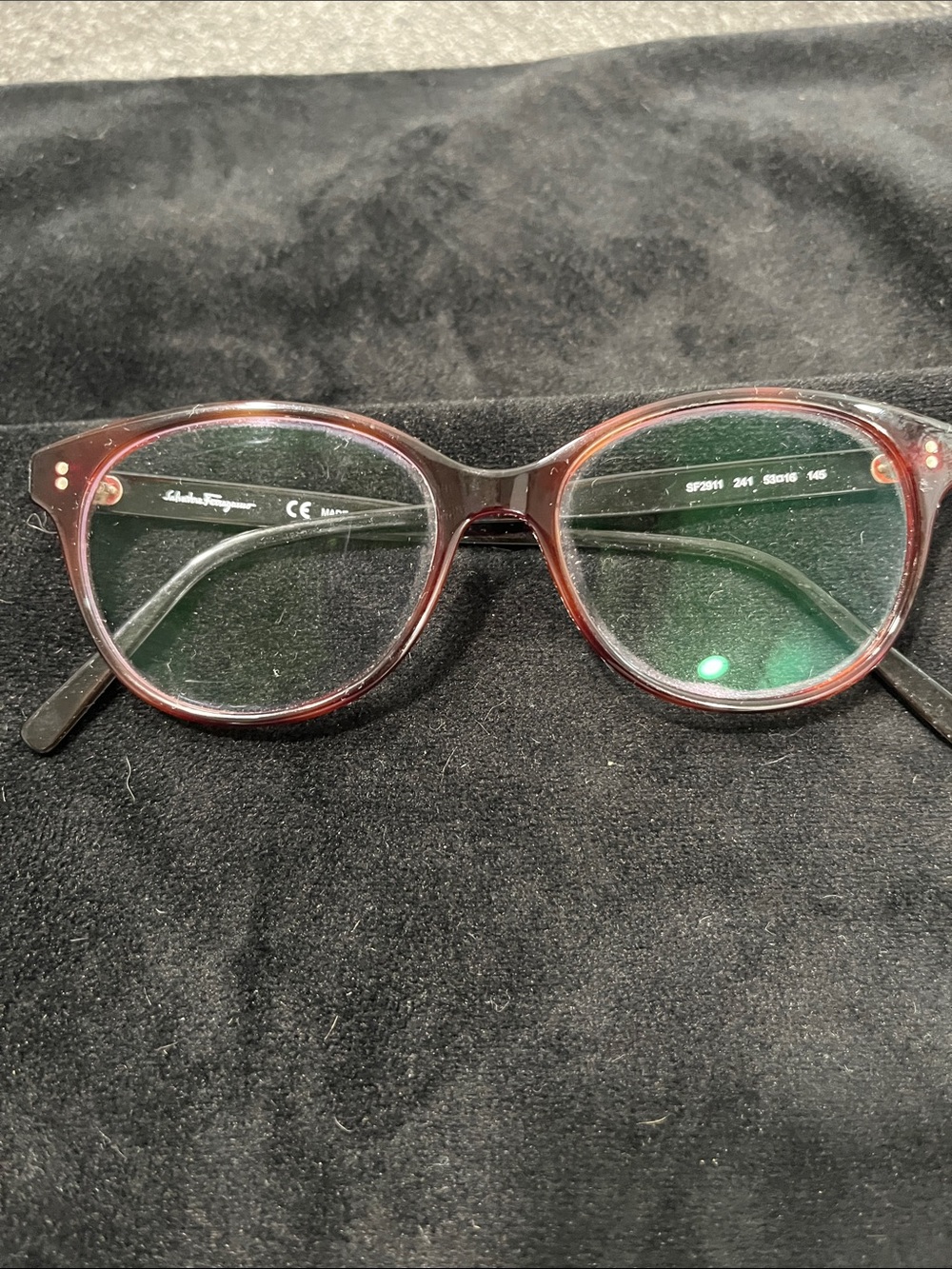 Salvaltore Ferragamo ladies frames Brown & black tortise frames only